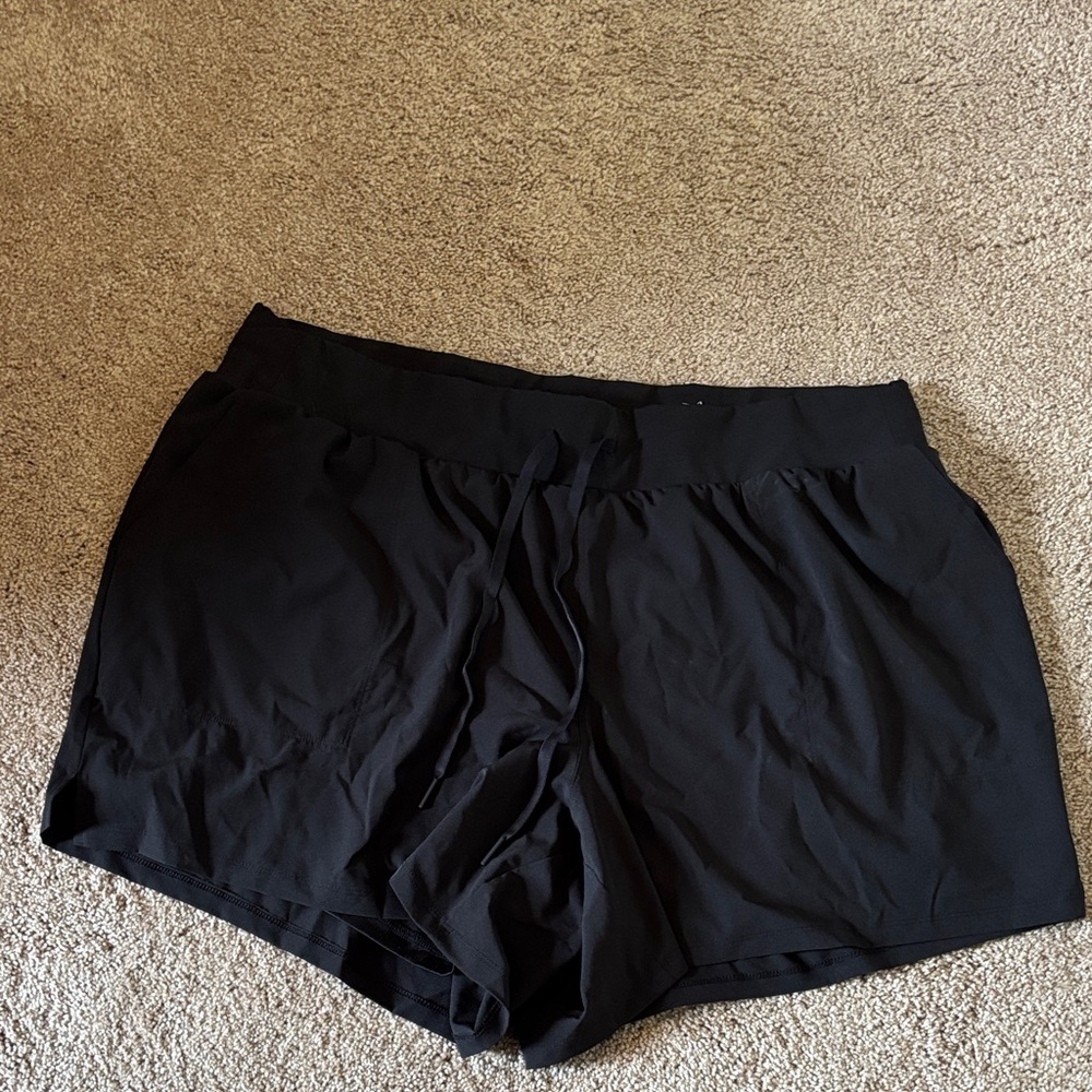 Livi Active Black Athletic Shorts